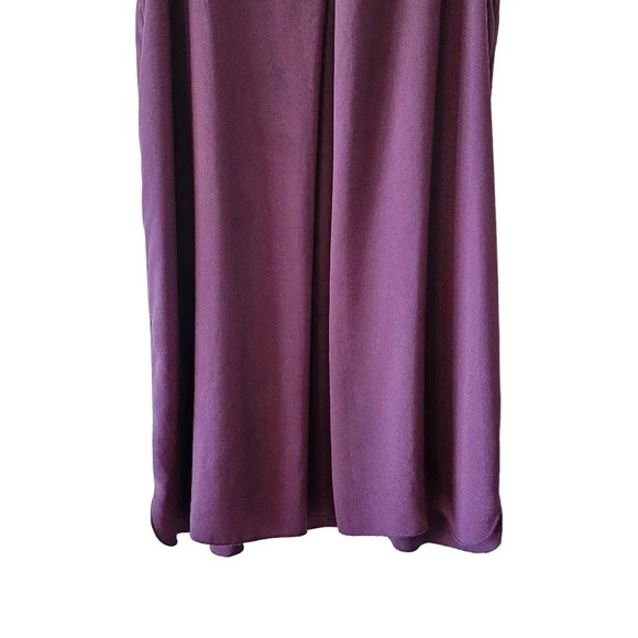 Aritzia Wilfred Monge Burgundy Mini Classy Sleeveless  Dress Size Medium. - Picture 6 of 10